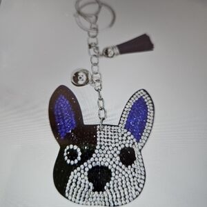 DIVAS LiMiTED Black and Blue Dog Key Holder